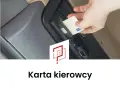 Wkładanie karty kierowcy do tachografu. To klucz do Twojej cyfrowej karty kierowcy online.