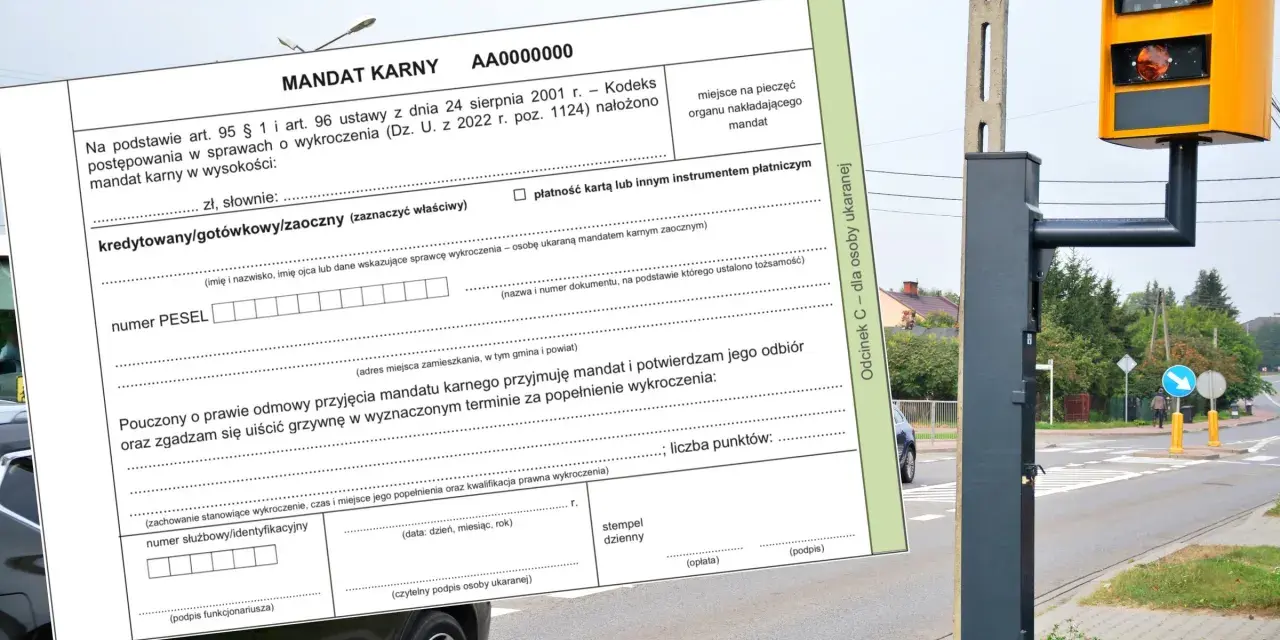 Mandat karny i fotoradar. Zastanawiasz się, po jakim czasie przychodzi mandat z fotoradaru? Dokument czeka na Ciebie.
