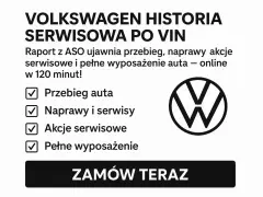 Historia serwisowa VW po VIN: przebieg, naprawy, akcje, wyposażenie. Zamów raport online. service jetzt!