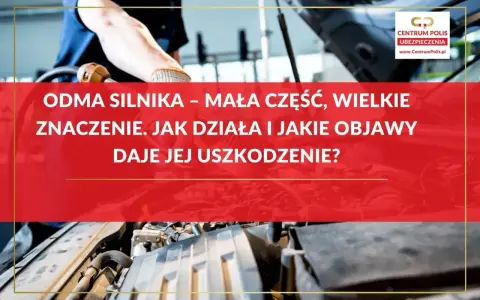 Mechanik sprawdza odme silnika. Dowiedz się, jak działa i jakie objawy daje jej uszkodzenie.