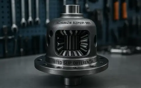 Mechanizm szpery BMN, czyli dyferencjał o ograniczonym poślizgu, gotowy do montażu.