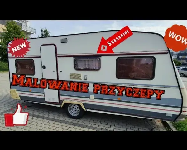 Jaka farba do przyczepy kempingowej, aby uniknąć kosztownych błędów?