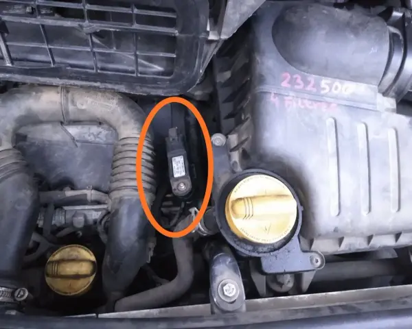 Czujnik ciśnienia doładowania w Renault, potencjalna przyczyna błędu dtc p2263.