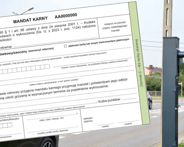 Mandat karny i fotoradar. Zastanawiasz się, po jakim czasie przychodzi mandat z fotoradaru? Dokument czeka na Ciebie.