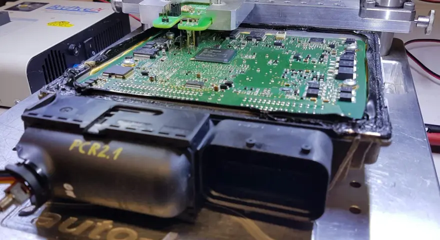 Naprawa sterownika PCR2.1 z błędem dtc p0301 volkswagen.