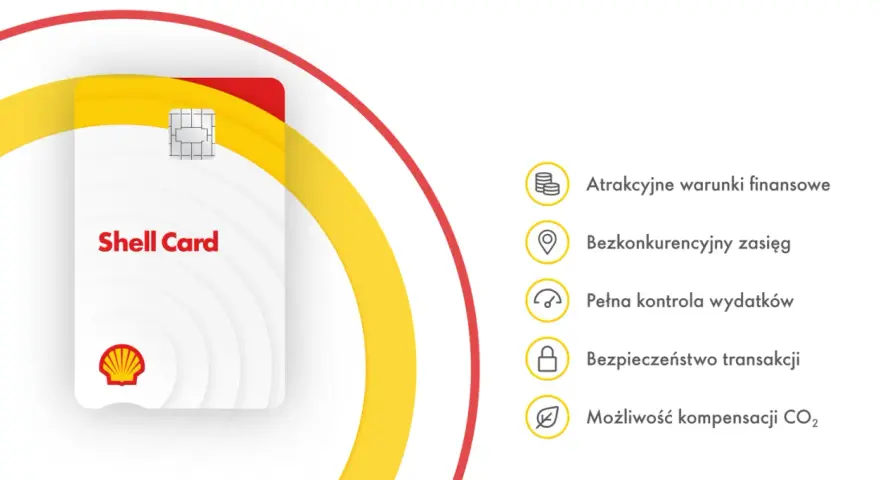 Karta paliwowa Shell Card oferuje atrakcyjne warunki finansowe, zasięg, kontrolę wydatków i bezpieczeństwo transakcji.