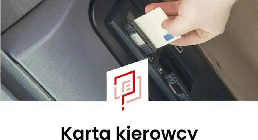 Wkładanie karty kierowcy do tachografu. To klucz do Twojej cyfrowej karty kierowcy online.