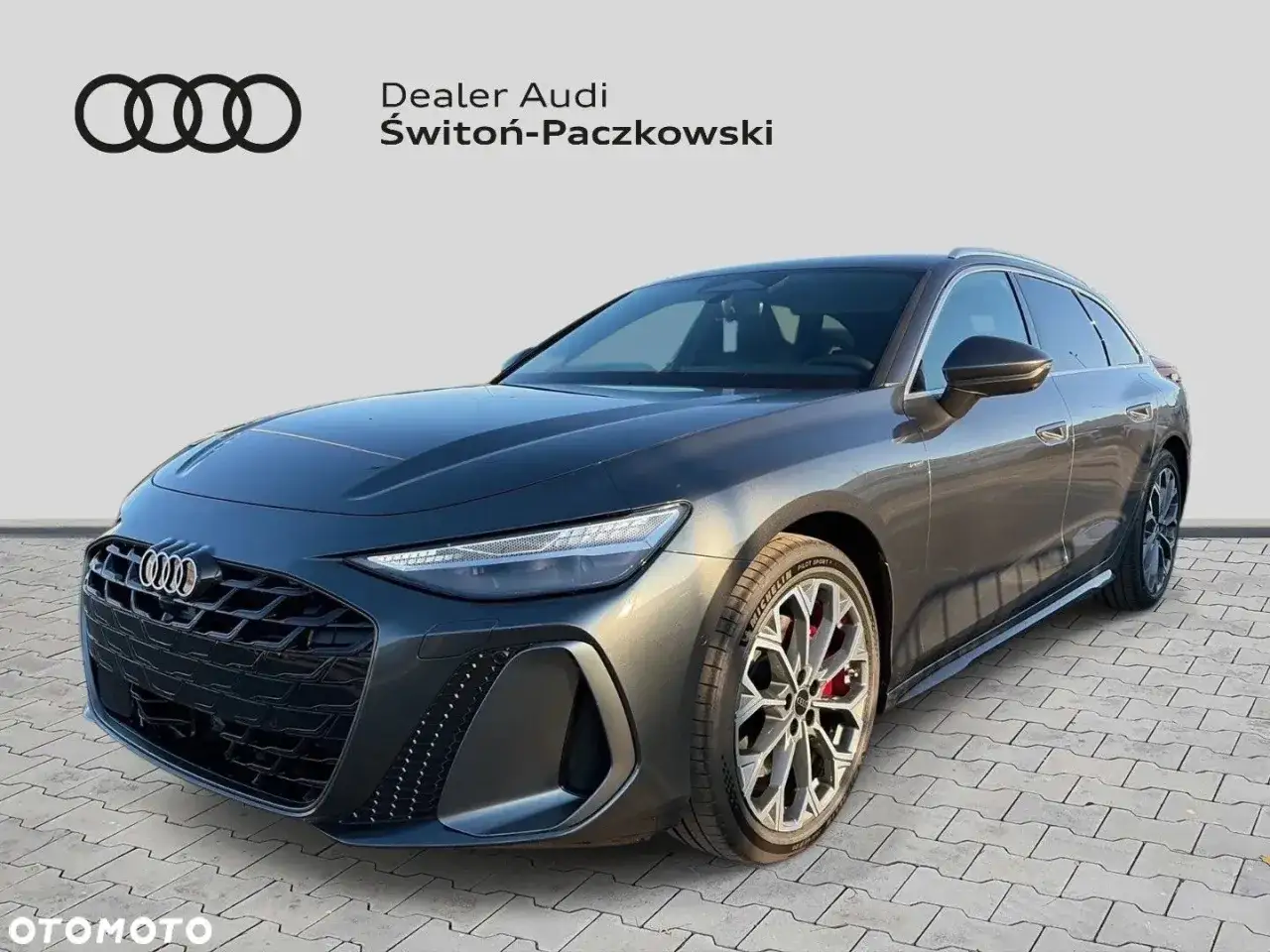 Elegancki Audi A6 Avant w kolorze szarym. Sprawdź atrakcyjną audi a6 cena w salonie Świtoń-Pacz.